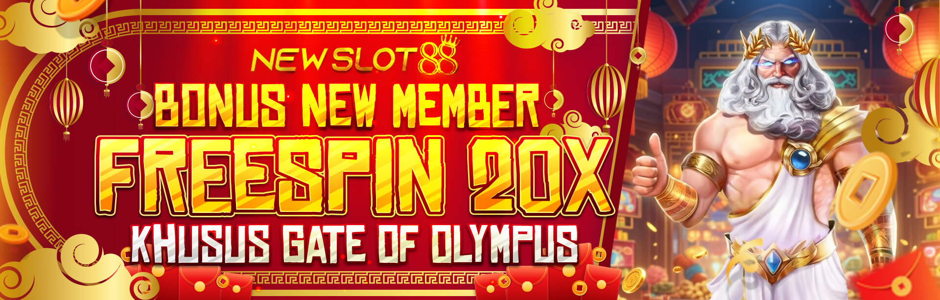 FREESPIN 20X GATE OF OLYMPUS